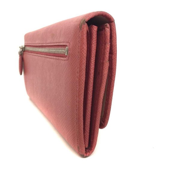 PRADA Saffiano Leather Long Bifold Wallet w/Card Case /1G0602 - Picture 3 of 8